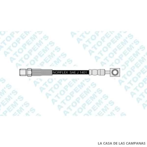 CF39997  FLEXIBLE DE FRENO DELANTERO