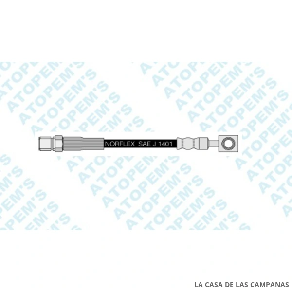 CF39997 FLEXIBLE DE FRENO DELANTERO