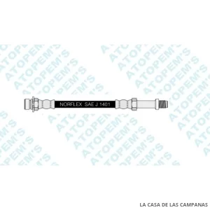 CF4002  FLEXIBLE DE FRENO TRASERO