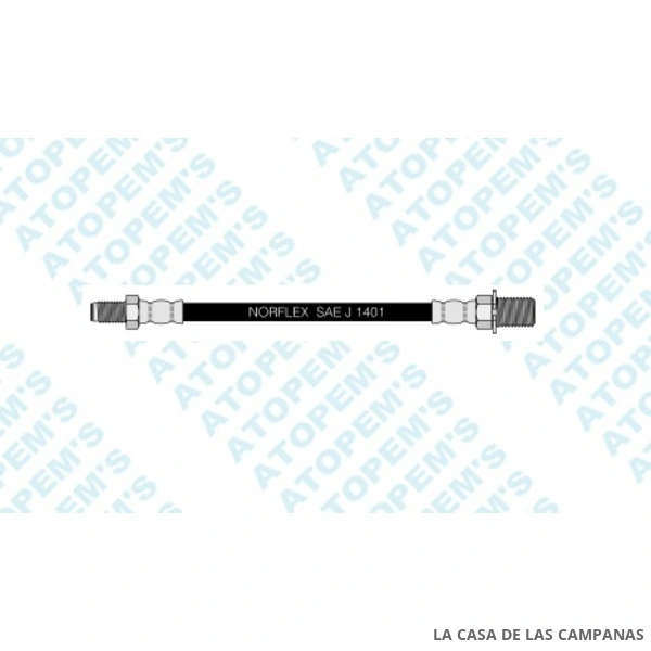 CF4008 FLEXIBLE DE FRENO TRASERO