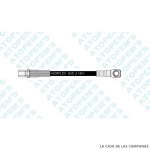 CF4012 FLEXIBLE DE FRENO DELANTERO