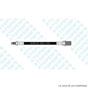 CF4019  FLEXIBLE DE FRENO DELANTERO