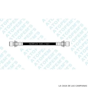 CF4020  FLEXIBLE DE FRENO DELANTERO
