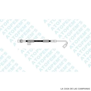 CF4027  FLEXIBLE DE FRENO DELANTERO