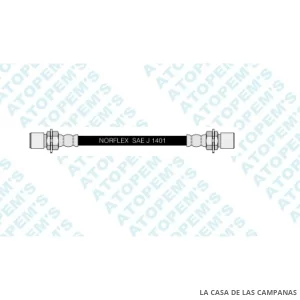 CF4036 FLEXIBLE DE FRENO DELANTERO
