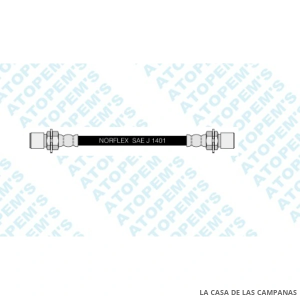 CF4036 FLEXIBLE DE FRENO DELANTERO