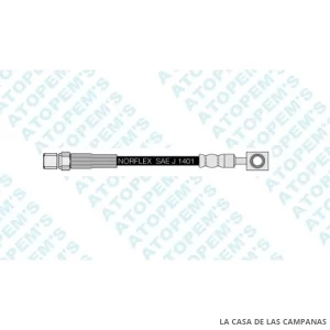 CF4040 FLEXIBLE DE FRENO DELANTERO