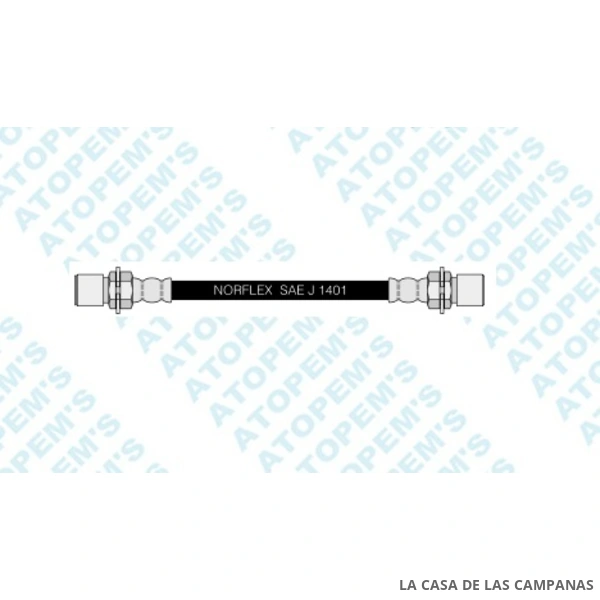 CF4043 FLEXIBLE DE FRENO DELANTERO