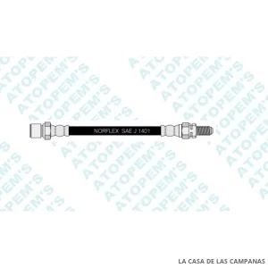 CF4047  FLEXIBLE DE FRENO TRASERO