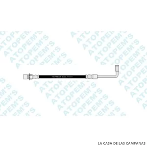 CF4060 FLEXIBLE DE FRENO TRASERO