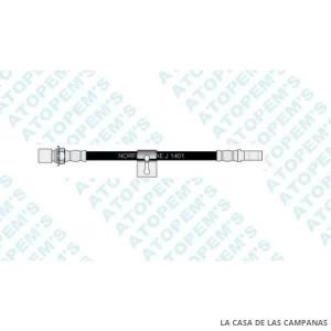 CF4066 FLEXIBLE DE FRENO TRASERO
