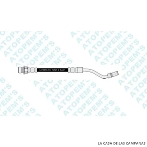 CF4069  FLEXIBLE DE FRENO DELANTERO