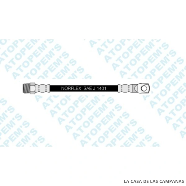 CF40871 FLEXIBLE DE FRENO DELANTERO