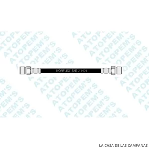 CF4093 FLEXIBLE DE FRENO TRASERO