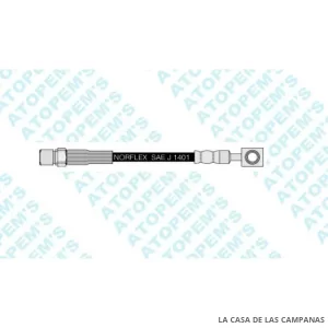 CF4100  FLEXIBLE DE FRENO DELANTERO