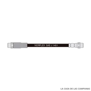 CF4121  FLEXIBLE DE FRENO TRASERO -