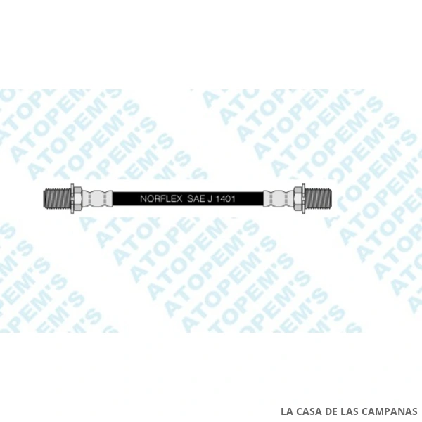 CF41543 FLEXIBLE DE FRENO TRASERO