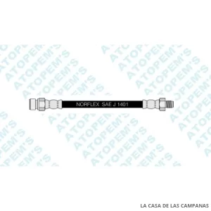 CF41859  FLEXIBLE DE FRENO TRASERO