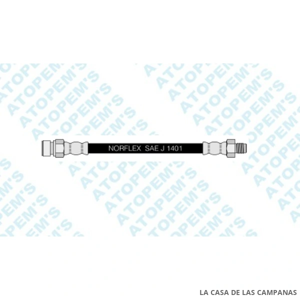 CF41859 FLEXIBLE DE FRENO TRASERO