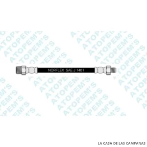 CF42557  FLEXIBLE DE FRENO TRASERO