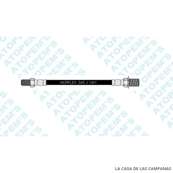 CF42559 FLEXIBLE DE FRENO DELANTERO