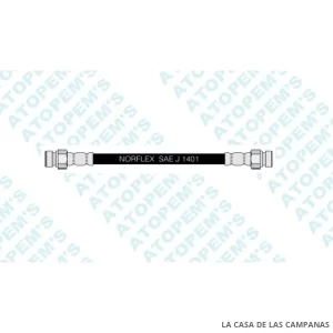 CF43428  FLEXIBLE DE FRENO TRASERO