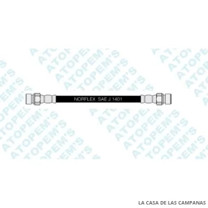 CF4556  FLEXIBLE DE FRENO TRASERO