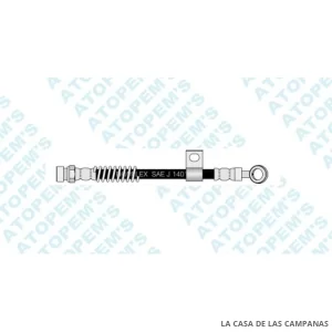 CF4575  FLEXIBLE DE FRENO DELANTERO