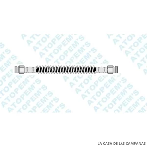 CF4576  FLEXIBLE DE FRENO TRASERO