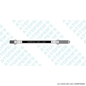 CF48112  FLEXIBLE DE FRENO DELANTERO