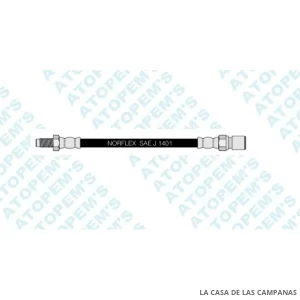 CF4816200  FLEXIBLE DE FRENO TRASERO