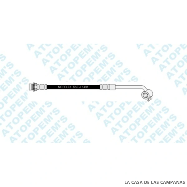 CF483826I FLEXIBLE DE FRENO DELANTERO