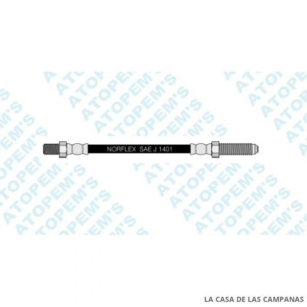 CF49106 FLEXIBLE DE FRENO TRASERO