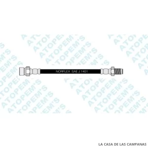 CF5002 FLEXIBLE DE FRENO TRASERO