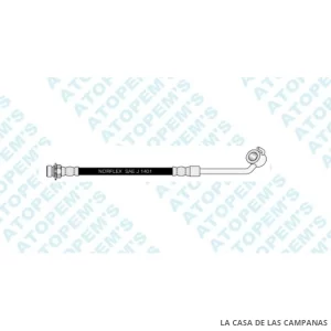 CF500326D  FLEXIBLE DE FRENO DELANTERO