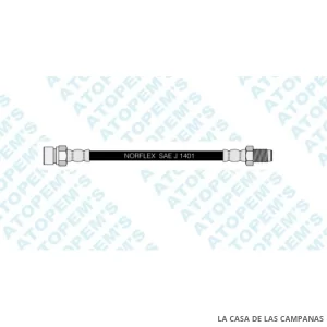 CF5007  FLEXIBLE DE FRENO DELANTERO