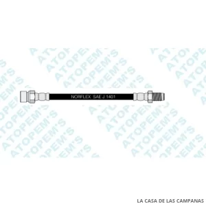 CF5010  FLEXIBLE DE FRENO TRASERO