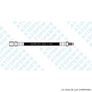 CF5022  FLEXIBLE DE FRENO TRASERO