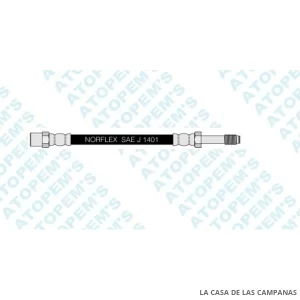 CF5031 FLEXIBLE DE FRENO TRASERO