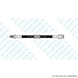 CF534302  FLEXIBLE DE FRENO DELANTERO