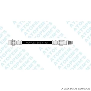 CF53614  FLEXIBLE DE FRENO DELANTERO