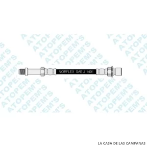 CF53748 FLEXIBLE DE FRENO DELANTERO