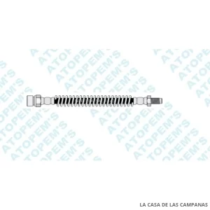 CF5753 FLEXIBLE DE FRENO TRASERO