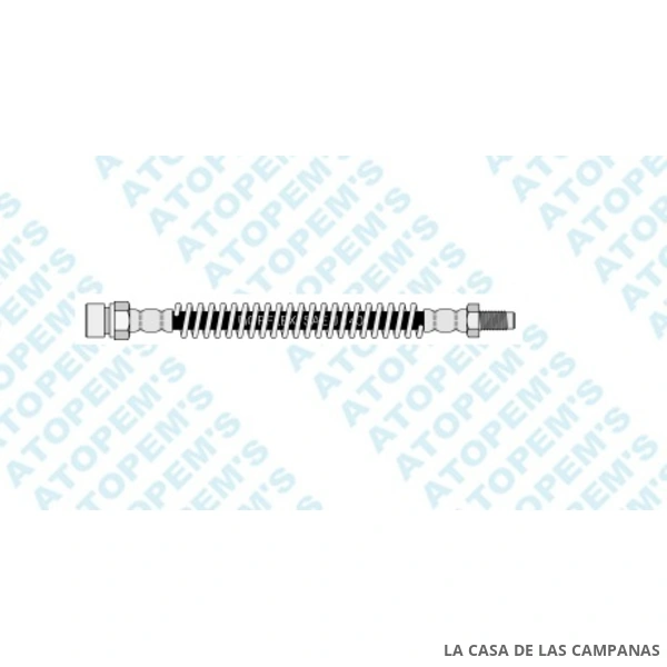 CF5753 FLEXIBLE DE FRENO TRASERO