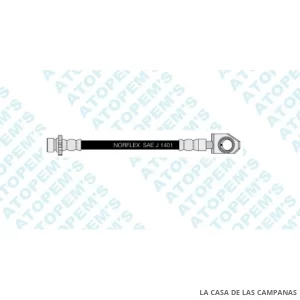 CF5767  FLEXIBLE DE FRENO DELANTERO