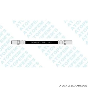 CF6064 FLEXIBLE DE FRENO TRASERO