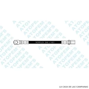 CF6070  FLEXIBLE DE FRENO DELANTERO