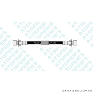 CF657979 FLEXIBLE DE FRENO DELANTERO
