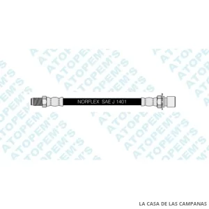 CF68016 FLEXIBLE DE FRENO DELANTERO