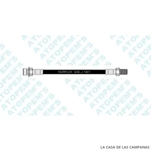 CF68079  FLEXIBLE DE FRENO DELANTERO